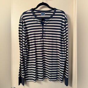 J. Crew Mens Striped Tee Large